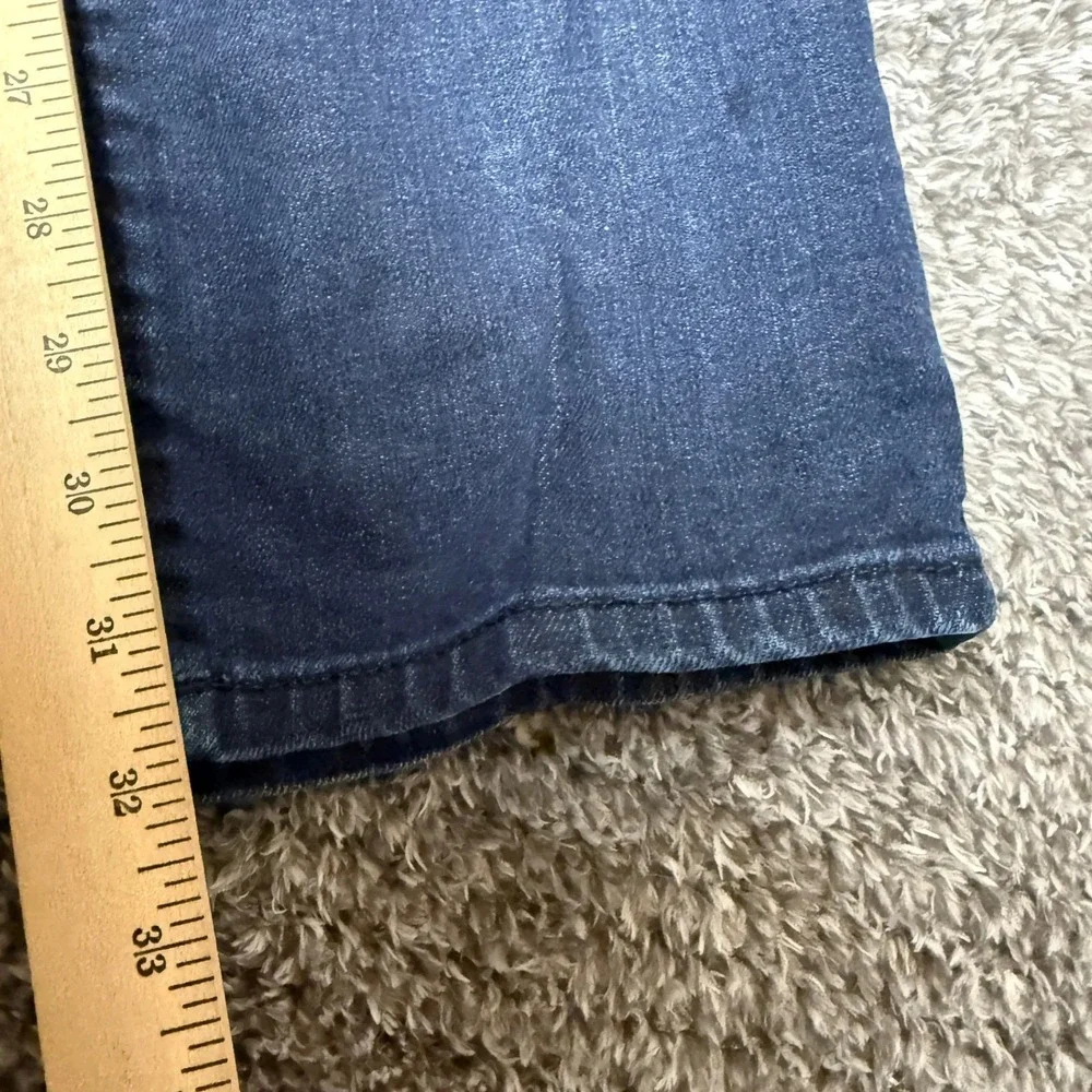 Hugo Boss Mens Maine Regular Fit Jeans Size 36x32 Blue Dark Wash Denim Pants - Picture 11 of 11